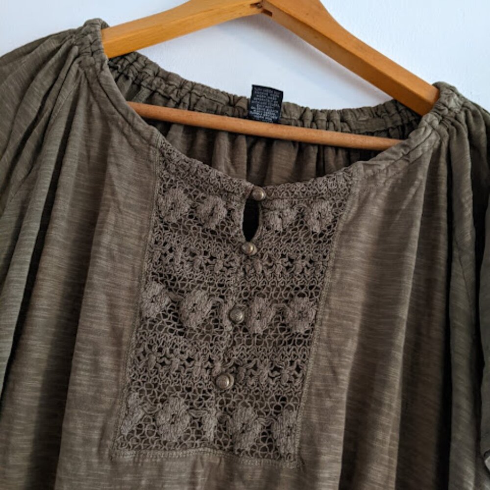 Preswick & Moore Olive Green Shirt Size 2X - Picture 9 of 9